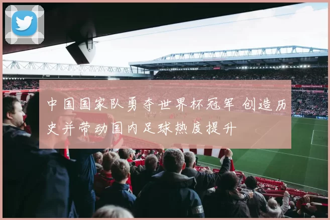 中国国家队勇夺世界杯冠军 创造历史并带动国内足球热度提升